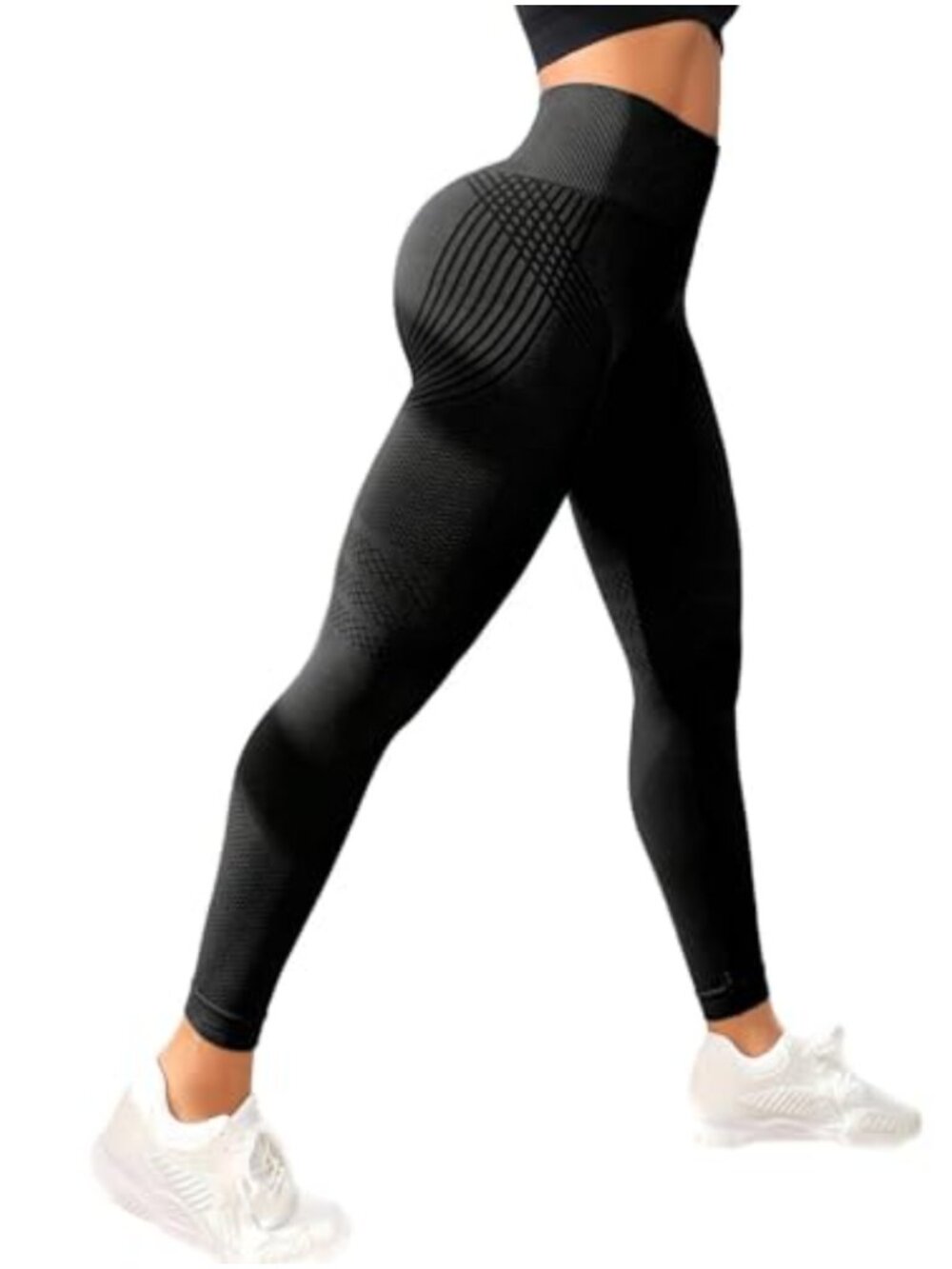High Waist Compression Leggings Anti Cellulite Running Yoga